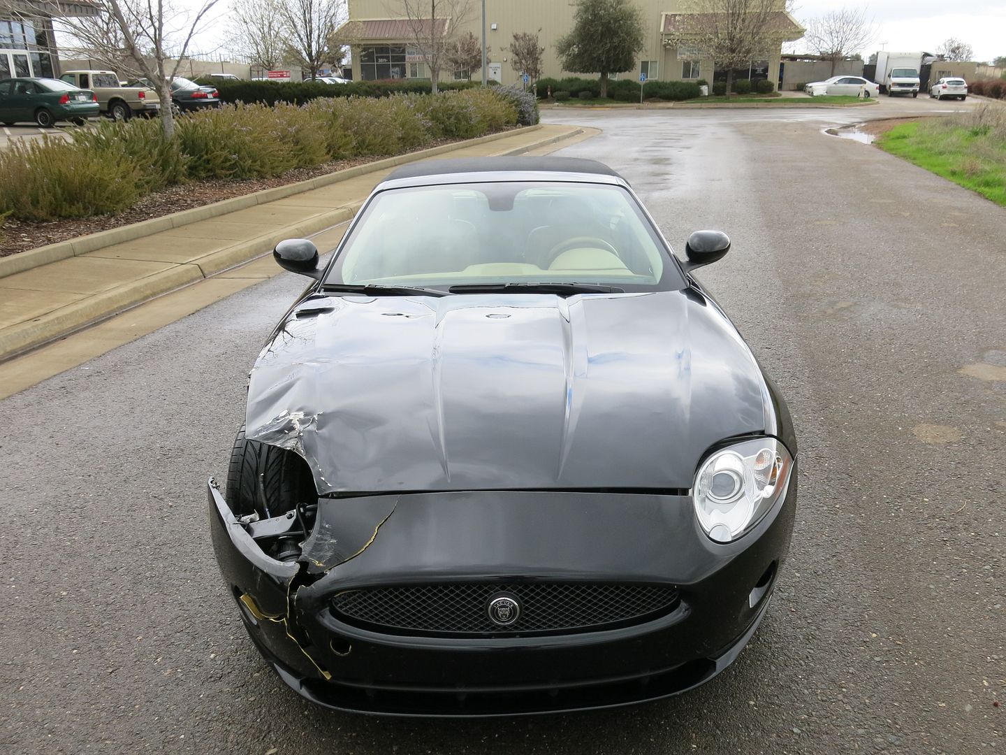 Purchase used 2009 Jaguar xk convertible damaged wrecked rebuildable